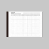 KNOOPWORKS B5 MONTHLY WEEKLY プランナー ヨコ タテ