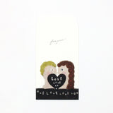 キノトリコ ポチ袋 A クマ B LOVE 5枚入り