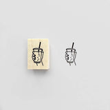 KNOOPWORKS クノープワークス スタンプ 手のイラスト コーヒー / ソーダ / バーガー / 卵かけご飯 / レモン