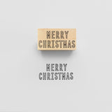 Knoopworks Stamp Holly Holly Fir Tree Joyeux Noël