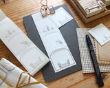 RAKUI HANA ラベルブック コーヒーハウスの猫たち 活版印刷 オリジナル