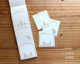 RAKUI HANA ラベルブック コーヒーハウスの猫たち 活版印刷 オリジナル