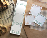 RAKUI HANA ラベルブック みかん収穫のオオカミたち 活版印刷 オリジナル