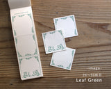 RAKUI HANA ラベルブック みかん収穫のオオカミたち 活版印刷 オリジナル