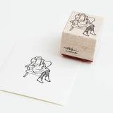 RAKUI HANA オリジナルハンコ スタンプ 鉛筆 ノートブック 手帳時間 読書椅子 一杯の珈琲 木の下で 羅久井ハナ ラクイハナ らくいはな アーティスト ギフト プレゼント イラスト かわいい おしゃれ