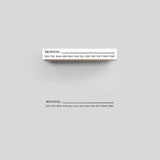 Knoopworks Stamp Mes Jan-Dec Today es semana