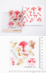 To Mei Han Stamp Clear Realistic Jellyfish Jellyfish Bread Showa Cat Sweets Cat Tomeihan-03