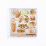 To Mei Han Stamp Clear Realistic Jellyfish Jellyfish Bread Showa Cat Sweets Cat Tomeihan-03