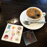 To Mei Han Stamp Clear Realistic Jellyfish Jellyfish Bread Showa Cat Sweets Cat Tomeihan-03