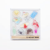 To Mei Han Stamp Clear Realistic Jellyfish Jellyfish Bread Showa Cat Sweets Cat Tomeihan-03