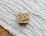 大枝活版室 OEDA LETTERPRESS Stamp スタンプ SP006 SP018 SP021 植物 花 英字 フレーム はんこ ラバースタンプ おしゃれ 手帳 ギフト コラージュ