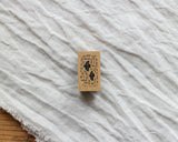 大枝活版室 OEDA LETTERPRESS Stamp スタンプ SP009 SP010 SP014 SP015 SP016 SP019 SP020 植物 花 英字 数字 フレーム シャボン玉 泡 鳥 トリ はんこ ラバースタンプ おしゃれ 手帳 ギフト コラージュ