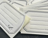 大枝活版室 OEDA LETTERPRESS sticker set ステッカーセット Black Bronze ブラック ブロンズ ステッカー シール 活版印刷 ギフト手帳 コラージュ