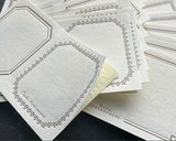 大枝活版室 OEDA LETTERPRESS sticker set ステッカーセット Black Bronze ブラック ブロンズ ステッカー シール 活版印刷 ギフト手帳 コラージュ