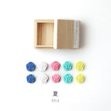 Hare Mizuhuki Halle Pflaumen Knoten -Siegel Mizuhiki