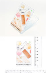 To Mei Han Clear Stamp Multicolor crujiente crujiente Gyoza Party Senbero