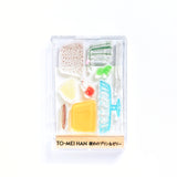 Tampon transparent TO-MEI HAN Pile multicolore THE Cream soda Tower stack burger Ambiance limonade Fleurs de printemps Oeillet Soft serve/Sundae Hard pudding & jelly Bouteille de lait Hokkaido