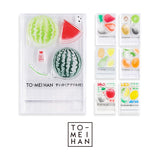 TO-MEI HAN Clear Stamp Multicolored Layered Fruit Strawberry Kiwi Pine Watermelon Tangerine Fresh Lemon Fresh Apple Acrylic Included