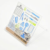 TO-MEI HAN 文具のお道具箱 MM-18 裁縫のお道具箱 MM-19 工具のお道具箱 MM-22 はんこ クリアスタンプ 手帳