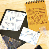 TO-MEI HAN 文具のお道具箱 MM-18 裁縫のお道具箱 MM-19 工具のお道具箱 MM-22 はんこ クリアスタンプ 手帳