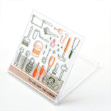 TO-Mei HAN stationery tool box sewing tool box tools tool box clear stamp