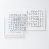 TO-MEI HAN クリアスタンプ もぎたて果実箱 MM-21 ひらがな 文字 はんこ