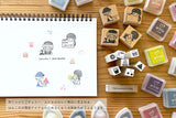 TOMIKOHAN Gute Gouter Original Design Stamp Set Hankon Day