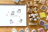 とみこはん TOMIKOHAN Gute Gouter オリジナルデザインスタンプ 12mm はんこの日
