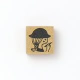 Tomiko Han Tomikohan Stamp 30mm Bob San Tsuyoshi Folk Cat Cat Cat Cat Cat Cat Cat Nagoho