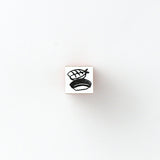 Tomiko Han Stamp de 12 mm de sushi Sushi Sushi Sushi Tamago FINO FINO Botón