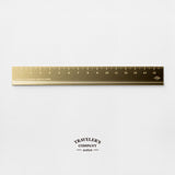 Traveler's Company brass ruler solid