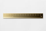 Traveler's Company brass ruler solid