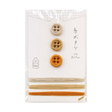 Ensemble de bouton de thread et de filetage Kawaguchi