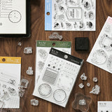 BGM アクリルブロックL クリアスタンプ用 大