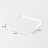 BGM アクリルブロック 方眼L クリアスタンプ用 大