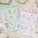 BGM クリアスタンプ アリス・ティータイム うさぎ