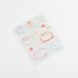 BGM クリアスタンプ ふわふわランド 動物