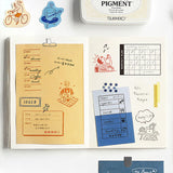 BGM クリアスタンプ はんこ 記録 フィットネス