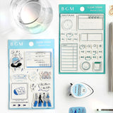 BGM クリアスタンプ はんこ 記録 ミュージック