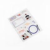 BGM クリアスタンプ はんこ 記録 グルメ