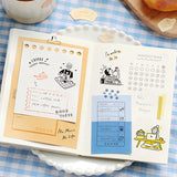 BGM クリアスタンプ はんこ 記録 ファッション