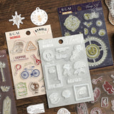 BGM クリアスタンプ レトロ・ライン