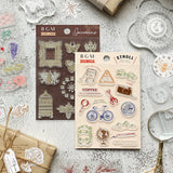 BGM クリアスタンプ レトロ・ライン