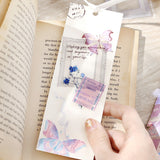 BGM クリアシール 博物誌 30枚入り 青羽 金羽 蝶夢 恋蝶 青貝 桜貝 幻夜 幻夢 クリア 透明 ビージーエム 手帳 ギフト