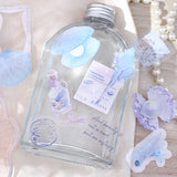 BGM クリアシール 博物誌 30枚入り 青羽 金羽 蝶夢 恋蝶 青貝 桜貝 幻夜 幻夢 クリア 透明 ビージーエム 手帳 ギフト