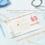 BGM マスキングテープ Life 箔押し 5mm 5ミリ マステ 白い鳥 星座 牛 足跡 寿司 ラーメン リボン チューリップ リンゴ イチゴ 食器 ビージーエム 手帳 ギフト