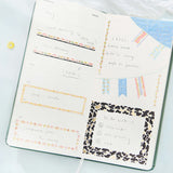 BGM マスキングテープ Life 箔押し 5mm 5ミリ マステ 白い鳥 星座 牛 足跡 寿司 ラーメン リボン チューリップ リンゴ イチゴ 食器 ビージーエム 手帳 ギフト