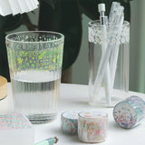 BGM クリアテープ Life フラワー 30mm BGM-PET002 BM-CB