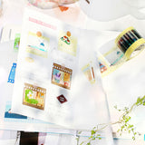 BGM クリアテープ Special 30mm 3cm 3センチ幅 BM-CFM005 緑 BM-CFM006 群青 BM-CFM007 桜色 BM-CFM008 胡桃 BM-CFM009 淡黄 BM-CFM010 水色 ビージーエム