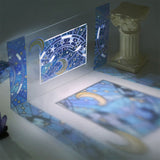 BGM クリアテープ スペシャル 20mm 2cm 2センチ 20ミリ幅 ステンドグラス 占星術 朝日の花 フローラルガーデン 万華鏡 エバーグリーン城の森 ビージーエム